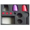 Caja de regalo con forro de esponja de color, empaque de esponja a prueba de golpes, esponja de alta densidad con flocado blanco, soporte interior, fabricante