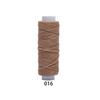 Fabricante de Fio Encerado Redondo Atacado Cordão Encerado 0,65mm 25m Costura à Mão Marroquinaria Linha de Costura Artesanato de Tecelagem DIY