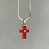 Collar con Cadena de Cuchilla y Cruz Dulce y Genial Estilo Y2K, Gargantilla Oscura Gótica Punk Estilo Ins, Diseño de Nicho, Estilo Genial y Picante