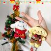 Vestido de Navidad Peluche Sanrio Adornos Colgantes DIY Estilo Variado Perro Gui Colgante Muñeco Merry