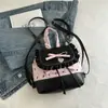Mochila para Estudante Universitário Feminina 2025 Estilo K Nova Ins Moda Tendência Mochila Nicho Estilo Ballet Versátil Bolsa Feminina