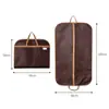 Bolsa a Prueba de Polvo para Guardar Ropa en Stock Bolsa de Mano para Empaquetar Trajes Cubierta Antipolvo Bolsa Cubre Traje Tela No Tejida Bolsa Plegable para Trajes