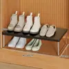 Armário de sapatos com prateleiras e divisórias, armário organizador, prateleira retrátil dentro do armário, organizador de divisória para armário de sapatos