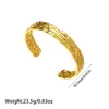 El Artículo Transfronterizo Más Vendido de Amazon: Brazalete Hidráulico de Acero Inoxidable Chapado en Oro de 18 Quilates, Versátil para el Viaje Diario, Venta al por Mayor desde el Fabricante