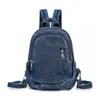 Mochila de mezclilla nueva 2026, casual y versátil, unisex, adecuada para viajes y salidas, gran capacidad