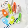 Cúter de Dibujos Animados, Abrecajas Compacto y Portátil, Zanahoria, Delfín, Ballena Cortador de Papel de Utilidad, Cúter para Estudiantes, Hecho a Mano