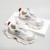 2024 Nuevas Zapatillas de Otoño para Niños Moda para Niñas Ins Zapatos de Papá Transpirables Ligeros Casuales para Niños