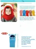 Mono infantil con forma de cachorro para invierno, capa para bebé, chal cálido, bufanda versión coreana