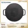 Outdoor Camping Churrasco Placa Estilo Coreano Churrasco Placa Teppanyaki Casa Antiaderente Churrasco Panela Maifan Pedra Frito Fogão Atacado