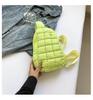 Simple Casual 2024 Nuevo Estilo Bolsa de Pecho Ins Mochila Pequeña Acolchada Rómbica de Moda Todo Combinable para Viaje al Trabajo Bolso Bandolera de Hombro