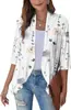 Ropa de Mujer Europea y Americana Transfronteriza Amazon Estación Independiente Otoño Nuevo Cárdigan de Color Sólido Chaqueta Top de Siete Mangas con Volantes