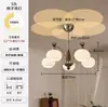 Luminária de sala de estar vintage estilo francês, lustre de caqui, novo modelo 2026, luminária de teto de designer retrô para hall, iluminação de alta qualidade ultra brilhante
