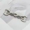 Tendencia de moda transfronteriza Cadena de Metal con Pedrería Conector de Correa de Traje de Baño de Lujo Ligero Accesorios para Ropa Bolsas