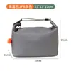 Bolsa Térmica Portátil de Grande Capacidade, Bolsa Térmica Impermeável de Tecido Oxford, Bolsa de Almoço para Trabalhadores de Escritório, Versão Espessada