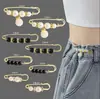 Hebilla de cintura para pantalones, cambio de cintura, pequeño artefacto, pasador de cintura para pantalones, hebilla de broche antiluz fija para pantalones, hebilla de ajuste de falda