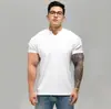 Camiseta Deportiva Nueva de Verano Textura Pesada Almohadilla Hombro Puño Manga Larga Anti-Arrugas Secado Rápido Fitness Running Hombre Descanso