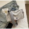 Nuevo 2025 Transfronterizo Bolso Bandolera Simple de Gran Capacidad Moda Casual para Compras Bolso de Hombro Acolchado para Mujer