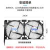 Chasis de host para computadora de escritorio, tarjeta gráfica complementaria, 912 cm, doble ventilador, soporte de ventilación lateral, estante de montaje con disipación de calor PCI