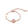 Fábrica de origen pulsera de aromaterapia con hilo retorcido pulsera de perfume hueca de acero inoxidable caja de fase de aceite esencial hebilla de fragancia de acero de titanio