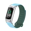 Correa de Reloj Adecuada para Fitbit Charge6, Conector Metálico Charge5, Correa de Reloj Magnética de Silicona Transpirable Apta para la Piel