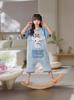 Saco de dormir de algodón para niños, pijama de una pieza de manga corta para niñas, verano fino, dibujos animados, ropa de aire acondicionado para niñas, camisón a prueba de patadas