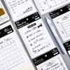 Notas Adhesivas Meow Affairs Creativas Lindas Lista Pegajosa Planificador Manual de Gestión del Tiempo Mini Bloc de Notas