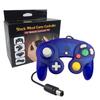 Controlador Cableado Renjia Ngc para Juegos Ngc Gamecube con Empaque de Caja a Color y Función de Vibración
