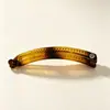 Presilha banana plissada de chifon, presilha vertical, presilha de garra de verão de alta qualidade, presilha para rabo de cavalo na nuca, presilha de cabelo elegante e delicada