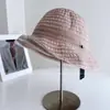 Sombrero de Cubo con Visera Bloque de Color Estilo Hepburn para Mujer, Sombrero de Tela para Protección Solar de Verano, Sombrero de Tela Plegable para Viajes al Aire Libre