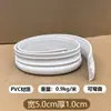 Tira de Borde Suave de PVC Autoadhesivo Pu Estilo Francés para Decoración de Puertas con Arco Curvo Borde de Pared de Fondo Estilo Europeo Línea de Yeso