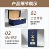 Fabricante Personaliza Caixas de Luxo para Bebidas Alcoólicas, Caixas de Couro para Embalagem de Bebidas Alcoólicas, Caixas de Presente Exquisitas de PU para Bebidas Alcoólicas em Pequenos Lotes