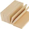 Tabla rectangular de pino natural de 10 cm adecuada para manualidades artísticas bricolaje tabla plana de pino semiacabada de madera maciza
