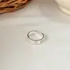 Nueva colección de anillos huecos de esmalte de colores en forma de corazón para mujer, anillos para el dedo índice de estilo de lujo ligero de nicho y accesorios