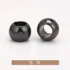 Cordón Redondo Campana Metálica con Cordón Hebilla para Extremo de Cuerda de Tubo Recto Aleación de Zinc Galvanizada Hebilla de Cola para Cuerda de Pantalón Accesorios de Ropa Jinda