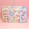 Pegatinas de Huella de Gato Squishy para Aliviar el Estrés, Pegatinas de Burbujas 3D en Relieve para Niños, Pegatinas Decorativas para Teléfono DIY, Pegatinas de Melocotón