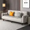 Sofá-cama dobrável multifuncional tecido de dupla finalidade simples sala de estar única quarto cama dobrável preguiçoso pequeno apartamento