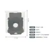 Adecuado para Irobot I7 J7 E5 E6 I3 Bolsa para el polvo Robert Aspiradora Bolsa para el polvo Bolsa para el polvo Universal