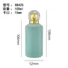 Procesamiento Personalizado de Botellas de Perfume con Terciopelo, Botella Pequeña de Vidrio de 100ml para Sub-embotellado de Perfume, Botella Vacía, Fabricante de Botellas con Atomizador, Tapa