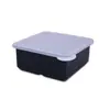 Bandeja de Hielo de Silicona de 4 Compartimentos, Fácil de Desmoldar, Congelación Rápida, Inodoro, Molde de 4 Compartimentos de Grado Alimenticio, Molde para Cubitos de Hielo, Molde de Hielo, Caja de Hielo