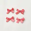 Cinta Multicolor Lazo de 3cm Mini Pasador Pinza para Frente Tocado Pasador Dulce y Lindo Pasador Trenzado