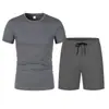 Conjunto de Manga Corta para Hombre Verano 2025 2: Camiseta de Baloncesto + Shorts Deportivos, Casual y Versátil para Deporte y Ocio