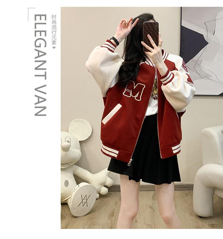 跨境淘货源分销2023秋冬季新款街头潮流减龄小个子爆款欧货网红款运动毛呢外套棒球服休闲运动气质休闲时尚流行新款秋冬装秋冬装女装时尚毛呢外套棒球服毛呢外套棒球服女装秋冬季毛呢外套棒球服女毛呢外套棒球服女女士运动服女装毛呢外套棒球服休闲毛呢外套棒球服秋冬季毛呢外套棒球服女装时尚毛呢外套棒球服盐系休闲毛呢外套棒球服女装2023百搭设计感小众洋气欧货阿里国际站跨境采购Cross-border, shopping source, distribution, 2023 autumn and winter new, street trends, age reduction, small, explosive, European goods, network red, sports woolen coat, baseball clothes, casual sports, temperament leisure, fashion popular, new autumn and winter wear, autumn and winter wear women's clothing, woolen coat, baseball clothes, women's autumn and winter, woolen coat, baseball clothes, Woolen coat baseball wear women, women's sportswear, women's woolen coat baseball wear, casual woolen coat baseball wear autumn and winter, women's fashion, salt department, casual woolen coat baseball wear women's wear, 2023 all match design sense, niche fashion, Ali International Station, cross-border procurement