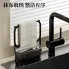 Suporte de rack de filtro de ralo de pia com sucção de cozinha multi-funcional cesta de ralo de resíduos de piscina suporte atacado