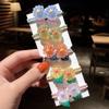 Diadema de Flores Coreana para Niños Accesorios para el Cabello de Bebé Tocado de Princesa Diadema para Niñas Lazo Elástico Alto Cuerda para el Cabello