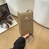 Bolsa de Ombro Transversal para Celular Feminina Simples Casual Estilo Artístico Coreano Transfronteiriça Nova Moda Primavera 2026 Versátil
