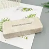 Estuche Metálico Grande para Gafas en Stock, Estuche Cuadrado Simple Personalizable para Gafas de Sol, Se Puede Imprimir con Logo, Estuche Sólido Anti-Presión para Gafas
