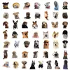 50 Pegatinas de Perros Realistas Calientes Pegatinas Divertidas de Emoji de Perro Sin Repetir Decoración de Cachorros Tontos Pegatinas Pequeñas