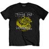Camiseta de manga corta de algodón para hombre de Green Day, banda de rock, comercio exterior transfronterizo europeo y americano.
