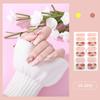 Zhengxiang Calcomanías de uñas de taladro 3D de pasta completa personalizadas fábrica fuente calcomanías de uñas película de esmalte de uñas japonés calcomanías de uñas