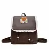 Bolsa de Mujer Linda y Versátil 2025 Invierno Nuevo Mochila Grande de Viaje Estilo Viajero Mochila de Viaje